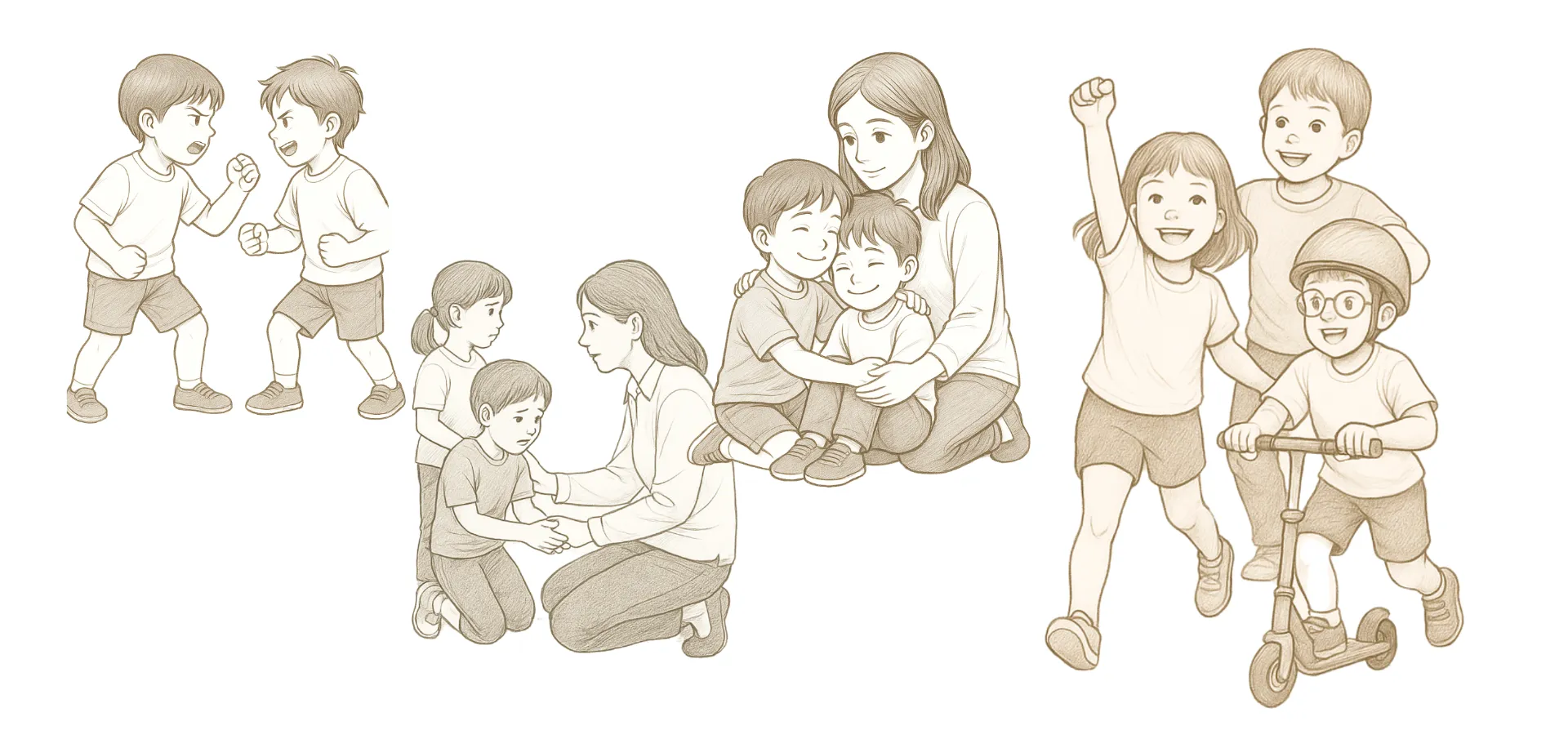 安心して抱きしめられた日々が、心の根っこを育てる