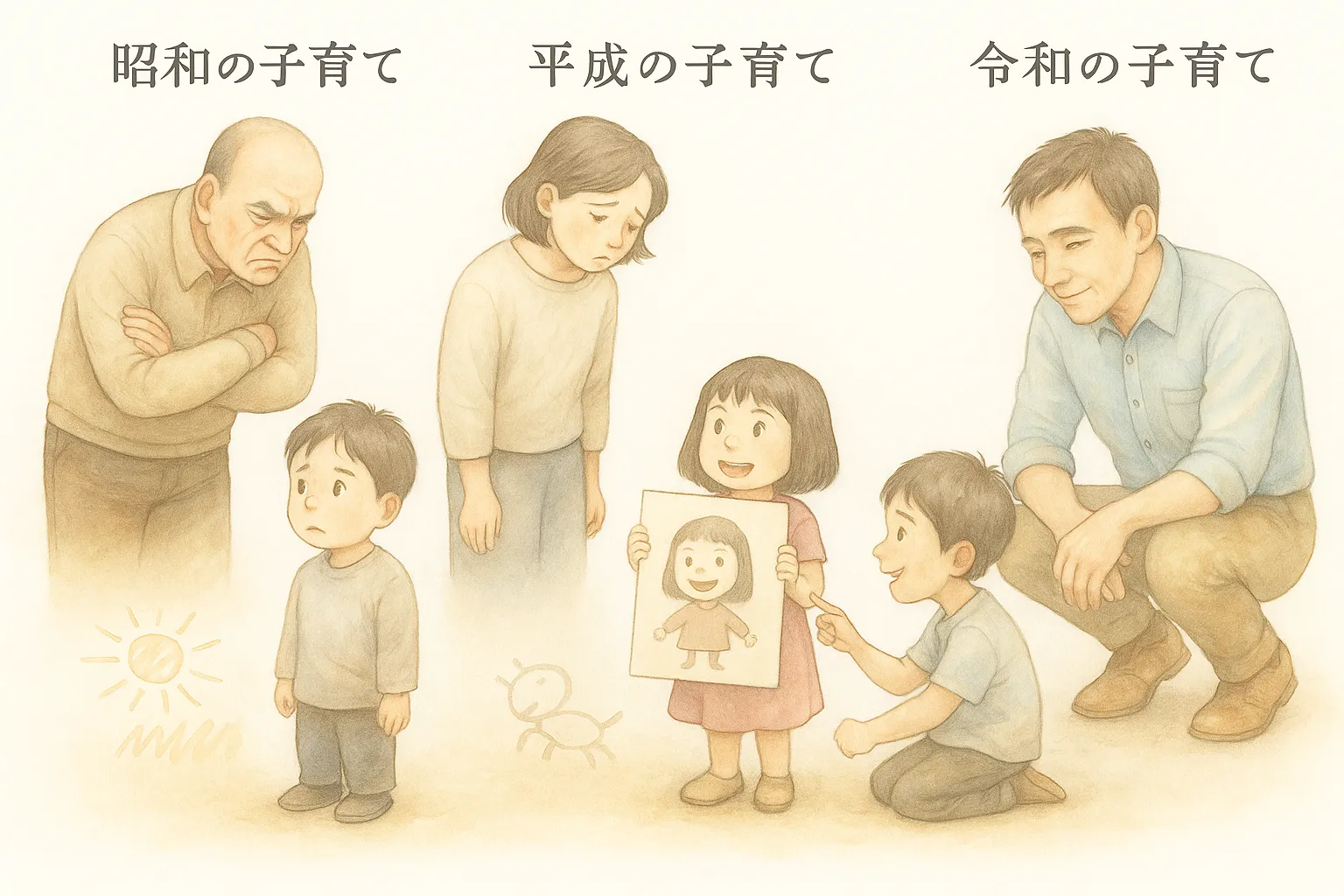 人気のアニメ”で振り返る育児スタイルの変化