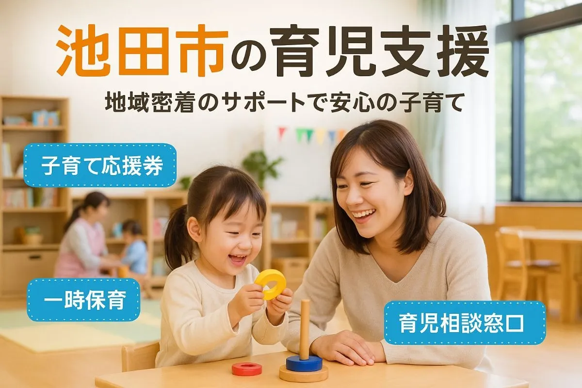 池田市での育児支援サービスとワンオペ育児解決法