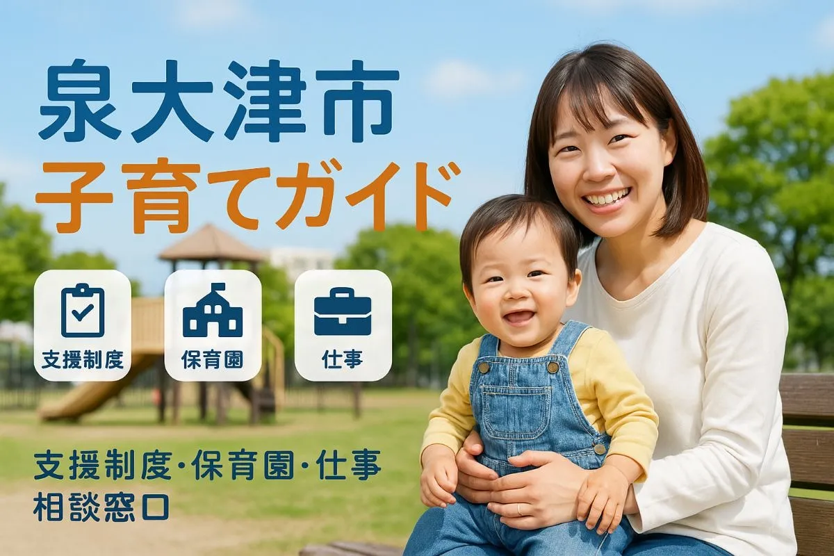 泉大津市で育児の支援制度と子育て環境徹底ガイド｜保育園・仕事・相談窓口までわかる
