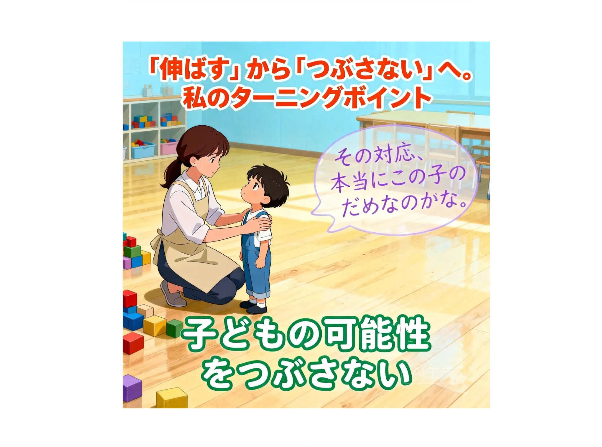 良かれと思ってたのに…！あなたの「教えたい」が、子どもの輝きを奪っているとしたら？